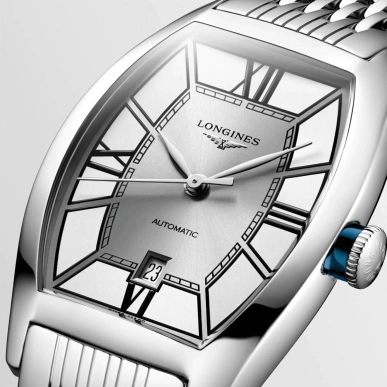 Longines,Heritage Classic 26x30.60mm,26x30.60mm,Stainless Steel,Silver,Automatic,45hours,In-house Caliber,L2,L2.142.4.76.6