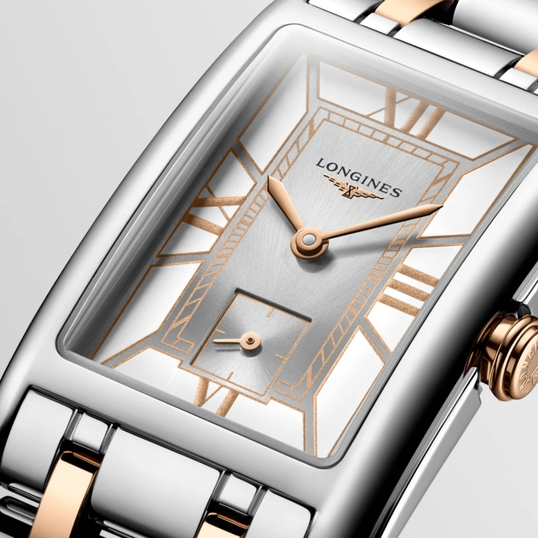 Longines,DolceVita 23mm,23mm,Pink Gold,Stainless Steel,Beige,Quartz,26280hours,In-house Caliber,L5,L5.512.5.75.7