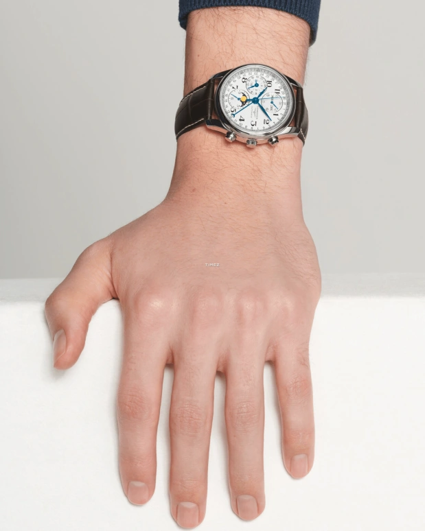 Longines,Master 40mm,40mm,Stainless Steel,Silver,Automatic,Chronograph,Moonphase,Month,Date,66hours,In-house Caliber,L2,L2.673.4.78.3