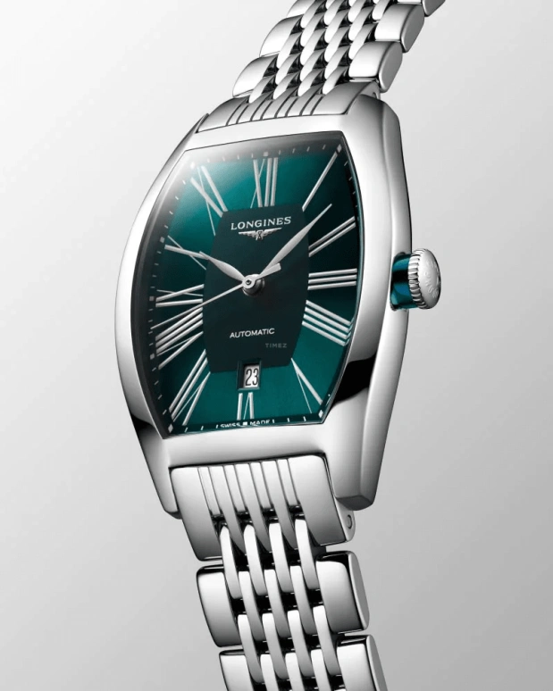 Longines,Evidenza 26mm,26mm,Stainless Steel,Grey,Automatic,Date,40hours,L2,L2.142.4.60.6