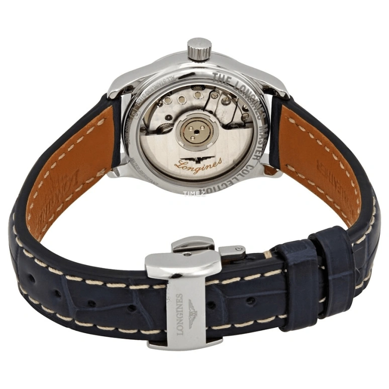 Longines,Master 25.50mm,25.50mm,Stainless Steel,Blue,Automatic,Day,45hours,L2,L2.128.4.97.0