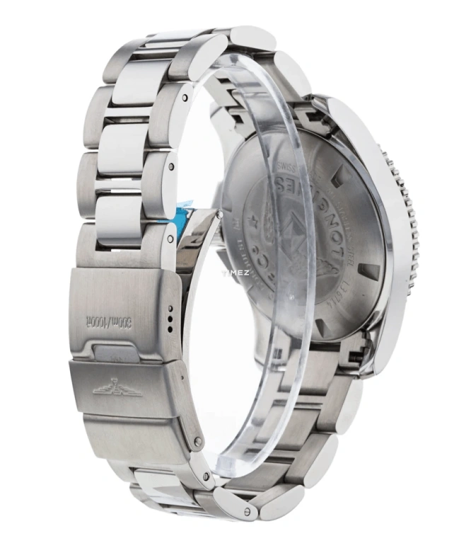 Longines,HydroConquest 41mm,41mm,Stainless Steel,Silver,Automatic,Day,38hours,L3,L3.671.4.76.6