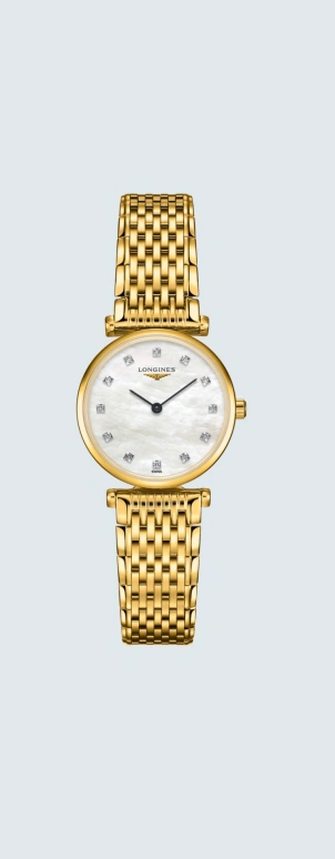 Longines,La Grande Classique 24mm,24mm,Stainless Steel,White,Quartz,26280hours,In-house Caliber,L4,L4.209.2.87.8