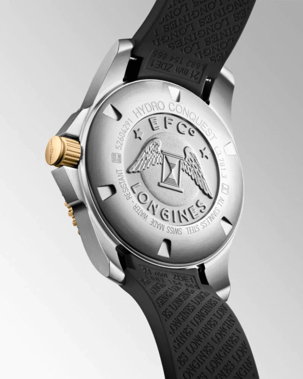 Longines,Sport 41mm,41mm,Stainless Steel,Black,Automatic,72hours,In-house Caliber,L3,L3.781.3.56.9