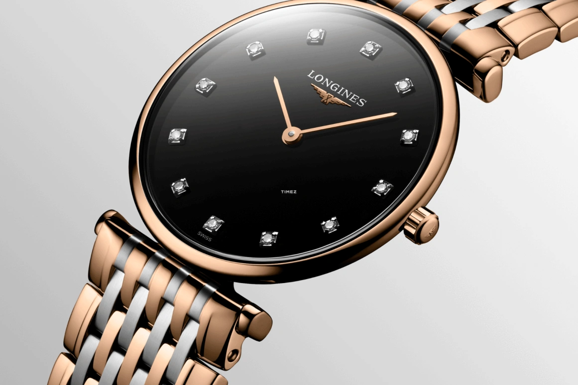 Longines,La Grande Classique 29mm,29mm,Stainless Steel,Black,Quartz,26280hours,In-house Caliber,L4,L4.512.1.57.7