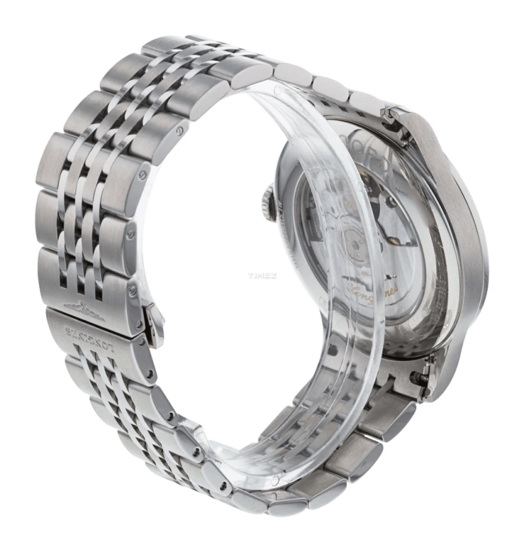 Longines,Record 38.50mm,38.50mm,Stainless Steel,Blue,Automatic,Day,64hours,L2,L2.820.4.96.6