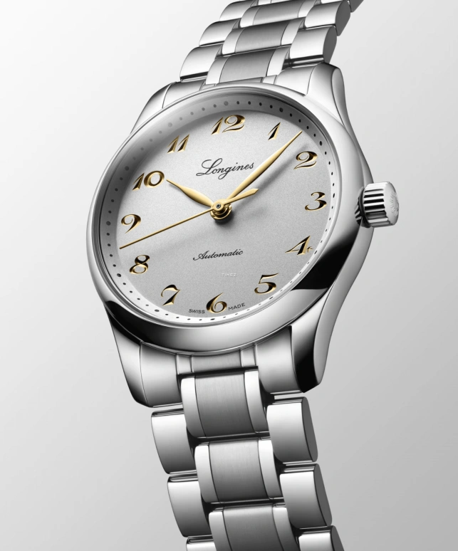 Longines,Master 34mm,34mm,Stainless Steel,Silver,Automatic,72hours,In-house Caliber,L2,L2.357.4.72.6