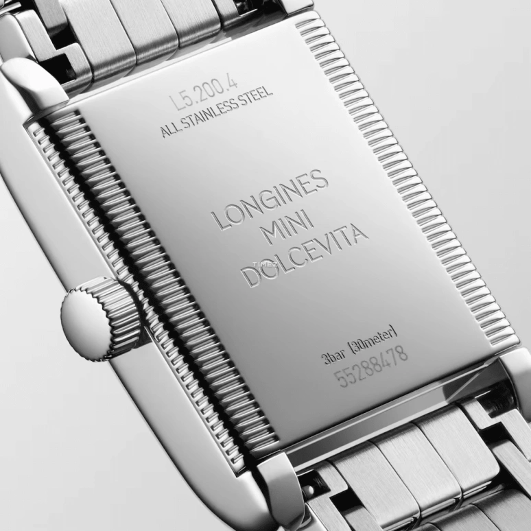 Longines,Mini DolceVita 21.50x29mm,21.50x29mm,Stainless Steel,Silver,Quartz,26280hours,In-house Caliber,L5,L5.200.4.71.6