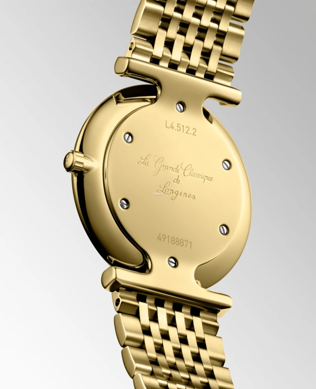 Longines,La Grande Classique 29mm,29mm,Stainless Steel,Gold,Quartz,In-house Caliber,Sapphire,Crystal Glass,L4,L4.512.2.37.8