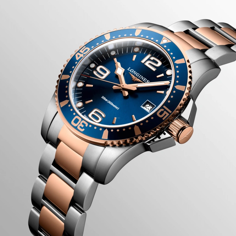 Longines,Sport 41mm,41mm,Stainless Steel,Blue,Quartz,Day,26280hours,L3,L3.740.3.98.7