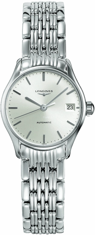 Longines,Lyre 25mm,25mm,Stainless Steel,Silver,Automatic,Date,40hours,L4,L4.360.4.72.6
