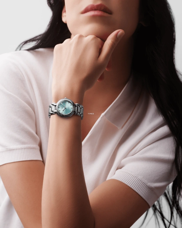Longines,PrimaLuna 30mm,30mm,Stainless Steel,Ice Blue,Automatic,Day,45hours,L8,L8.113.4.90.6