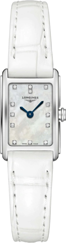 Longines,DolceVita 17.40mm,17.40mm,Stainless Steel,White,Quartz,Date,In-house Caliber,L5,L5.258.4.87.2