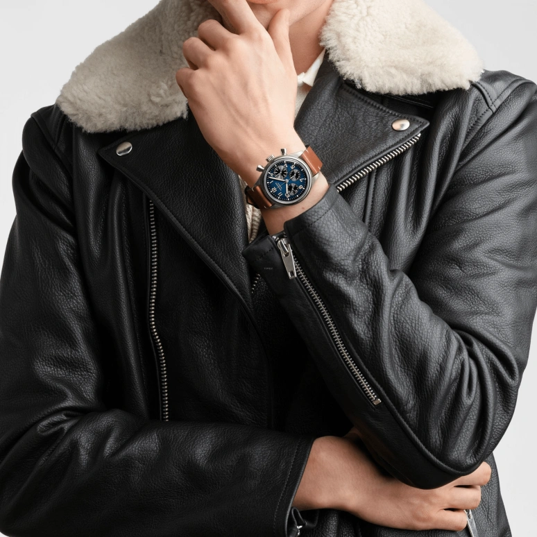 Longines,Heritage Classic 41mm,41mm,Titanium,Blue,Automatic,Chronograph,Day,Column Wheel,L2,L2.816.1.93.2