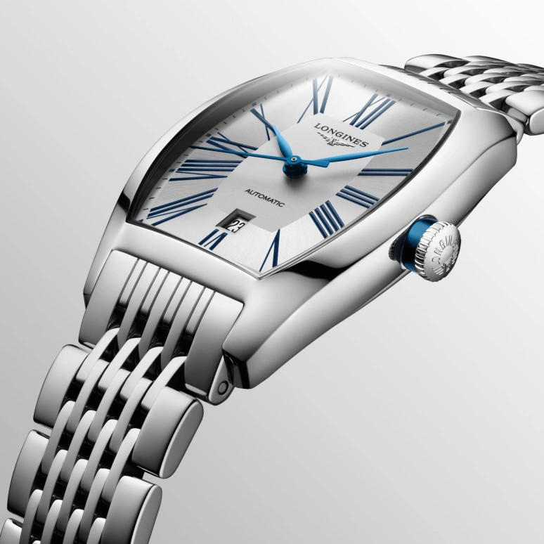 Longines,Evidenza 26mm,26mm,Stainless Steel,Silver,Automatic,Date,40hours,L2,L2.142.4.70.6