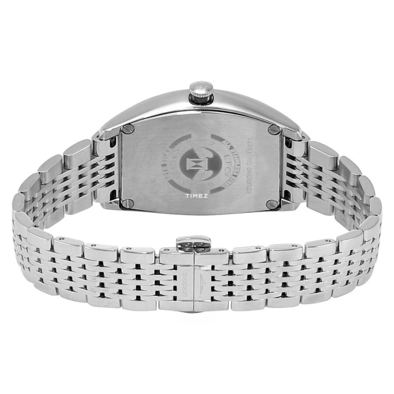 Longines,Evidenza 30.50x35.60mm,30.50x35.60mm,Stainless Steel,Black,Automatic,Day,45hours,L2,L2.342.4.51.6