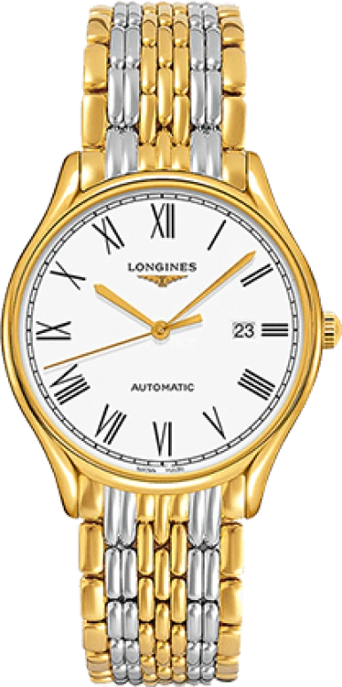 Longines,Lyre 40mm,40mm,Stainless Steel,White,Automatic,Date,64hours,L4,L4.961.2.11.7