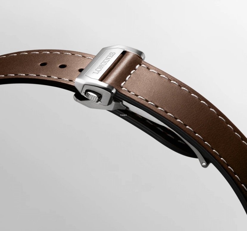 Longines,Spirit 42mm,42mm,Stainless Steel,Brown,Automatic,Chronograph,Flyback,Anti-magnetic,L3,L3.821.5.59.2
