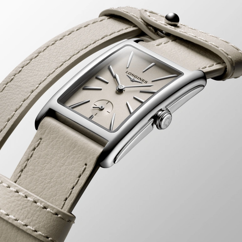 Longines,Elegant 23.30x37mm,23.30x37mm,Stainless Steel,Cream,Quartz,26280hours,In-house Caliber,L5,L5.512.4.79.2