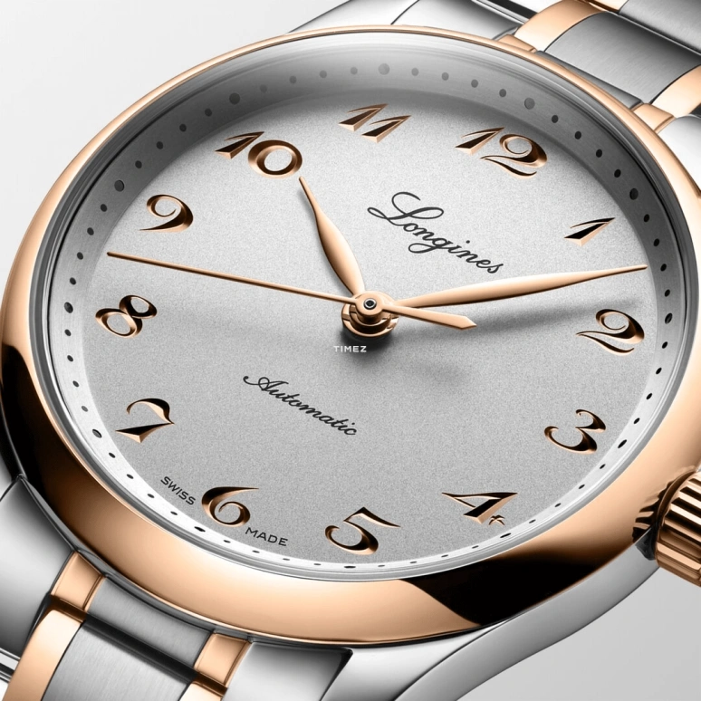 Longines,Master 34mm,34mm,Stainless Steel,Grey,Automatic,72hours,In-house Caliber,L2,L2.357.5.70.7