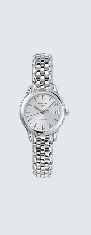 Longines,Flagship 26mm,26mm,Stainless Steel,Silver,Automatic,Date,40hours,L4,L4.274.4.72.6