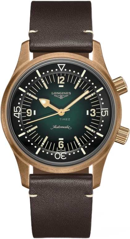 Longines,Heritage Classic 42mm,42mm,Titanium,Bronze,Black,Automatic,Date,65hours,L3,L3.774.1.50.2