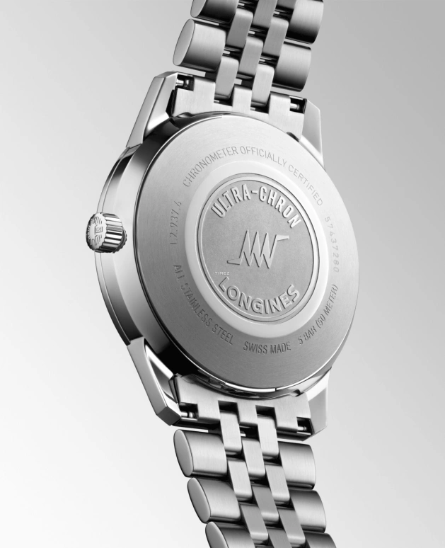 Longines,Heritage Classic 40mm,40mm,Stainless Steel,Silver,Automatic,Day,Anti-magnetic,L2,L2.937.4.72.6
