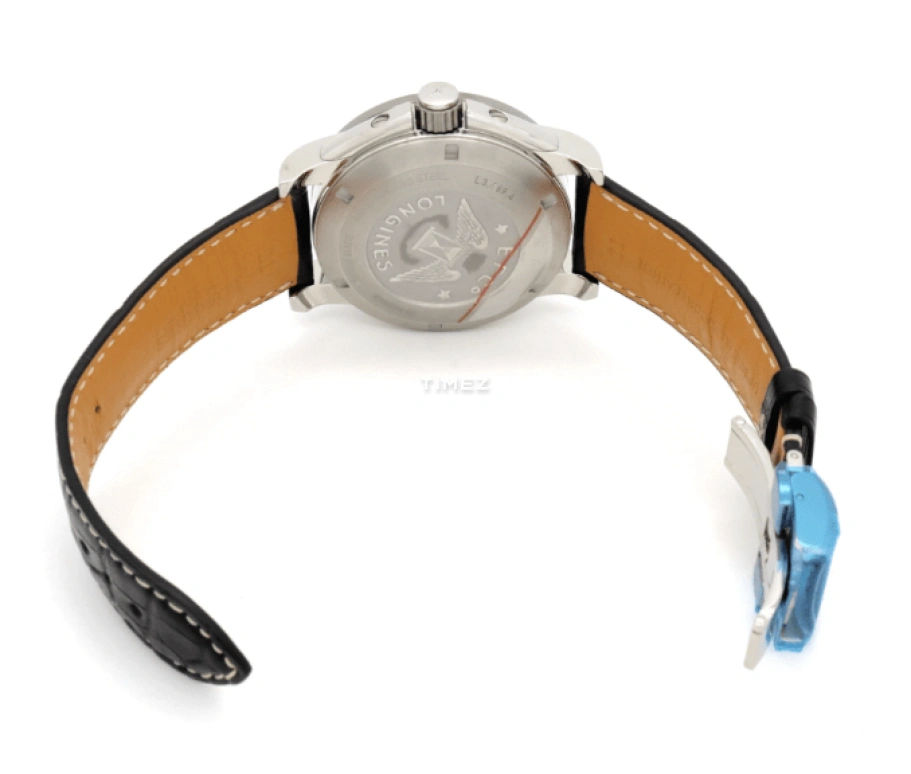 Longines,Admiral 42mm,42mm,Stainless Steel,Gold,Automatic,Day,Dule Time,L3,L3.669.4.06.2