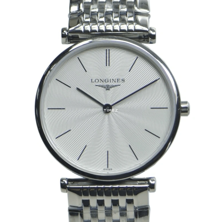 Longines,La Grande Classique 29mm,29mm,Stainless Steel,White,Quartz,In-house Caliber,Sapphire,L4,L4.512.4.73.6