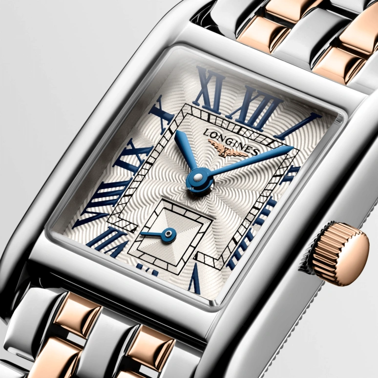 Longines,DolceVita 21.50x29mm,21.50x29mm,Stainless Steel,Rose Gold,Silver White,Quartz,26280hours,In-house Caliber,L5,L5.200.5.71.7