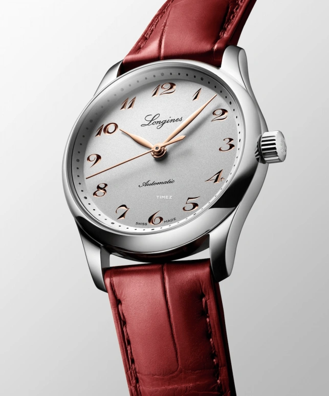 Longines,Master 34mm,34mm,Stainless Steel,Silver,Automatic,72hours,In-house Caliber,L2,L2.357.4.70.2