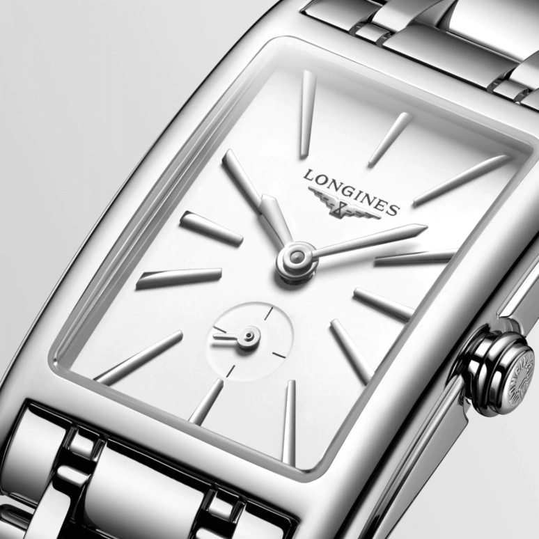 Longines,Elegant 30.20x20.80mm,30.20x20.80mm,Stainless Steel,White,Quartz,26280hours,In-house Caliber,L5,L5.255.4.11.6