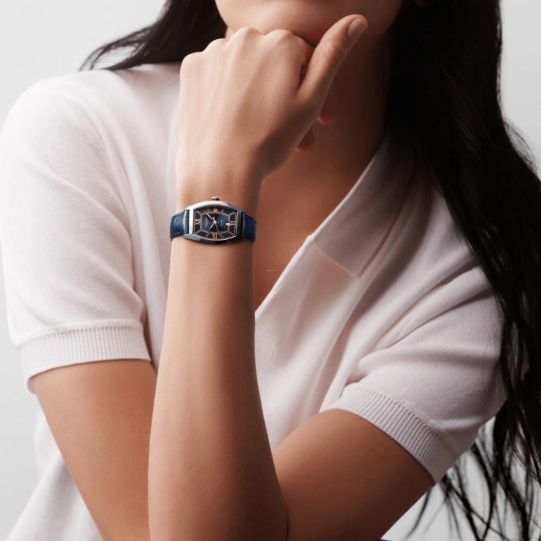 Longines,Evidenza 26x30.60mm,26x30.60mm,Stainless Steel,Blue,Automatic,Day,45hours,L2,L2.142.4.96.2