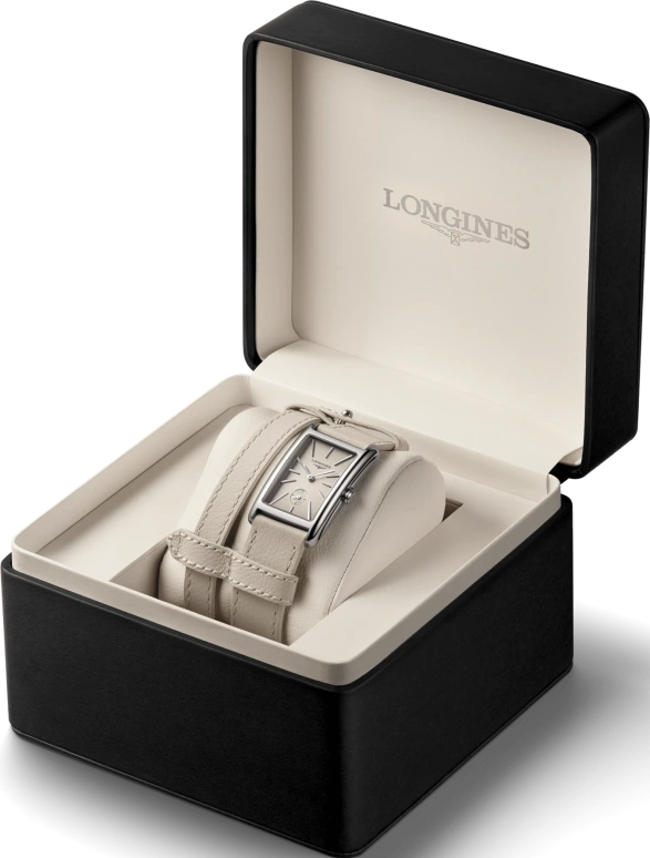 Longines,Elegant 23.30x37mm,23.30x37mm,Stainless Steel,Cream,Quartz,26280hours,In-house Caliber,L5,L5.512.4.79.2