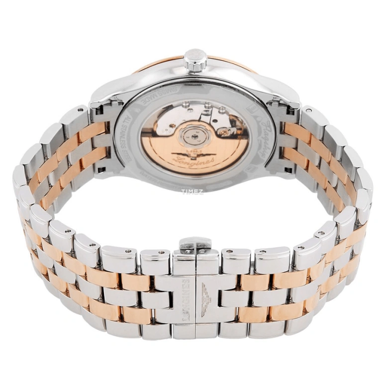 Longines,Flagship 40mm,40mm,Stainless Steel,White,Automatic,Day,72hours,L4,L4.984.3.91.7