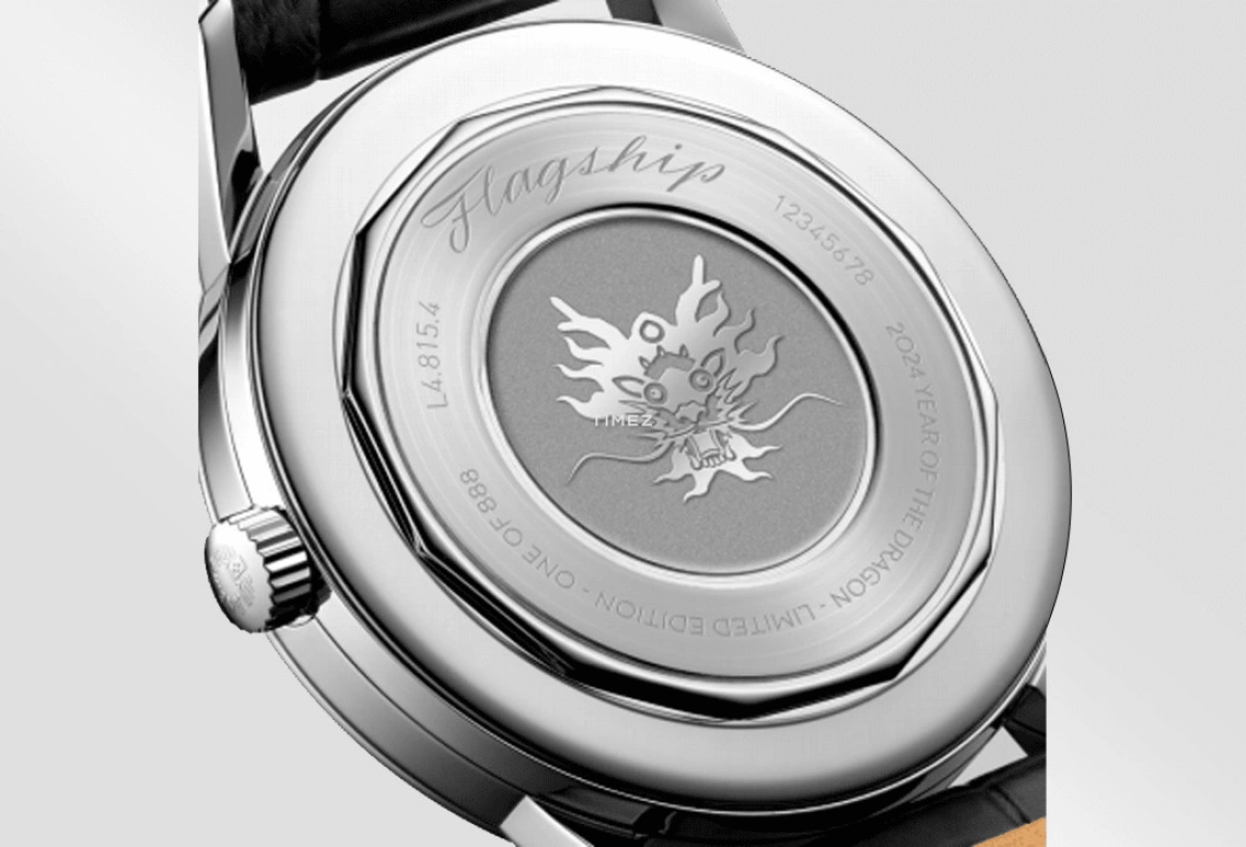 Longines,Heritage Classic 38.50mm,38.50mm,Stainless Steel,Red,Automatic,Moonphase,Day,L4,L4.815.4.09.2