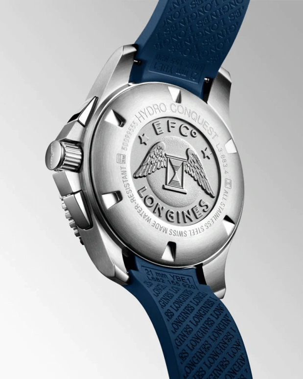 Longines,Sport 41mm,41mm,Stainless Steel,Blue,Automatic,66hours,In-house Caliber,L3,L3.883.4.96.9