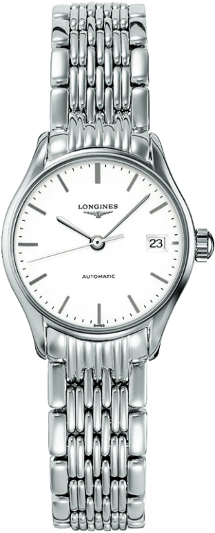 Longines,Lyre 25mm,25mm,Stainless Steel,White,Automatic,Date,40hours,L4,L4.360.4.12.6