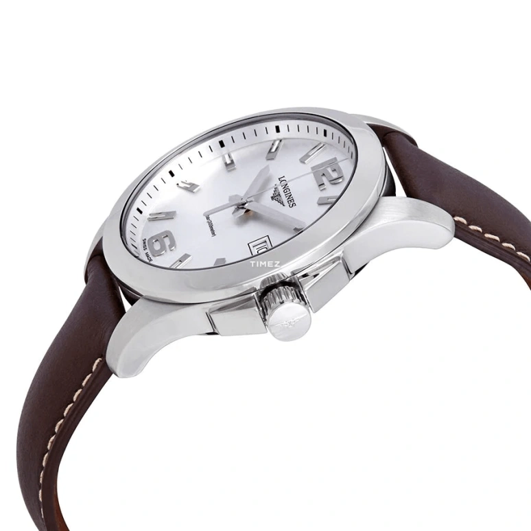 Longines,Conquest 41mm,41mm,Stainless Steel,Silver,Quartz,Day,26280hours,L3,L3.759.4.76.5