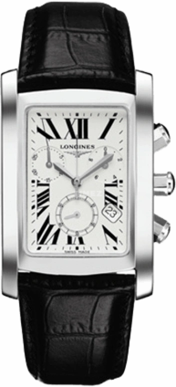 Longines,DolceVita 30mm,30mm,Stainless Steel,Beige,Quartz,Chronograph,Date,L5,L5.680.4.71.3