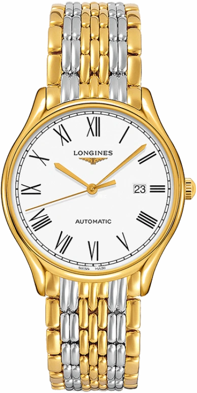 Longines,Lyre 40mm,40mm,Stainless Steel,White,Automatic,Date,64hours,L4,L4.961.2.11.7