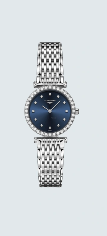Longines,La Grande Classique 29mm,29mm,Stainless Steel,White,Quartz,Perpetual Calendar,In-house Caliber,L4,L4.512.1.97.7