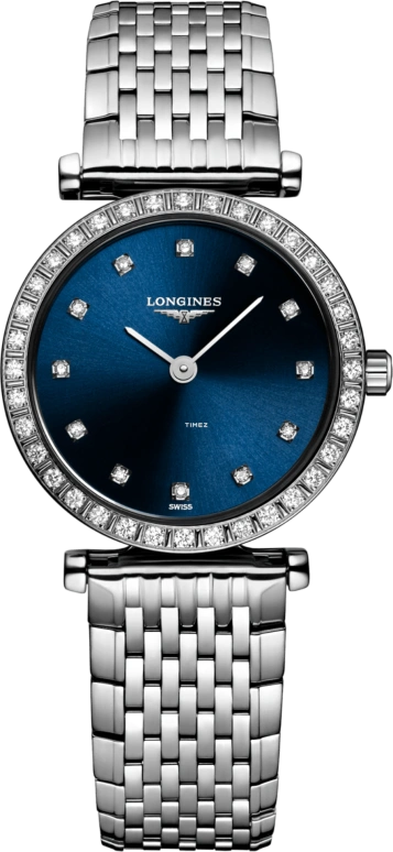 Longines,La Grande Classique 24mm,24mm,Stainless Steel,Blue,Quartz,26280hours,In-house Caliber,L4,L4.341.0.97.C