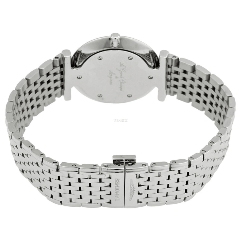 Longines,La Grande Classique 29mm,29mm,Stainless Steel,White,Quartz,In-house Caliber,Sapphire,Crystal Glass,L4,L4.512.4.05.6