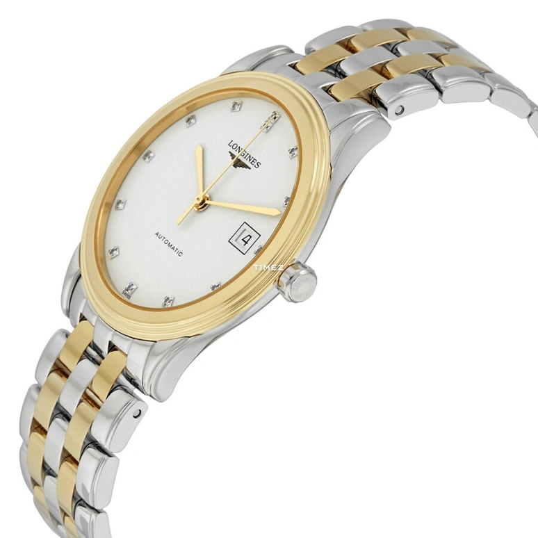 Longines,Flagship 38.50mm,38.50mm,Stainless Steel,White,Automatic,Day,72hours,L4,L4.874.3.27.7