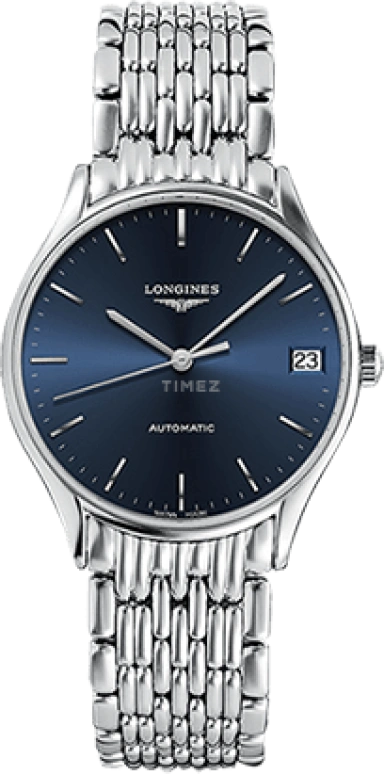 Longines,Lyre 30mm,30mm,Stainless Steel,Blue,Automatic,Date,64hours,L4,L4.361.4.92.6