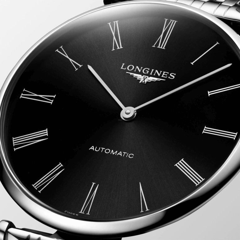 Longines,La Grande Classique 38mm,38mm,Stainless Steel,Grey,Automatic,40hours,In-house Caliber,L4,L4.918.4.51.6