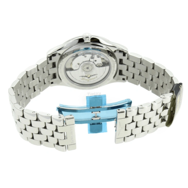 Longines,Flagship 38.50mm,38.50mm,Stainless Steel,White,Automatic,Day,64hours,L4,L4.974.4.11.6