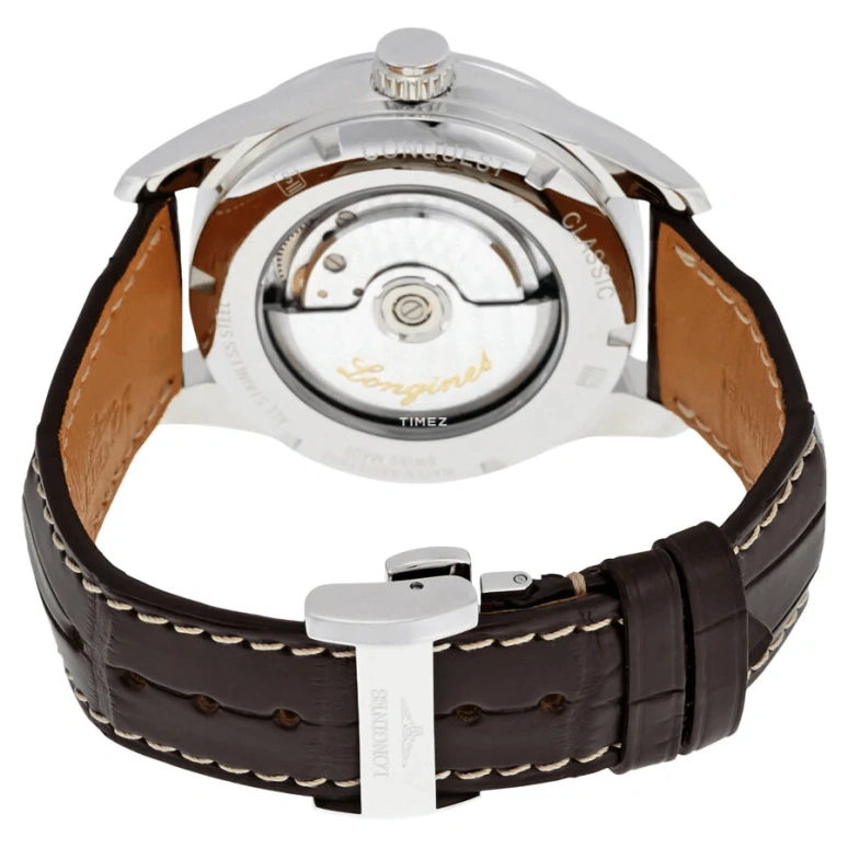 Longines,Conquest Classic 42mm,42mm,Stainless Steel,White,Automatic,Day,Dule Time,GMT,L2,L2.799.4.76.3