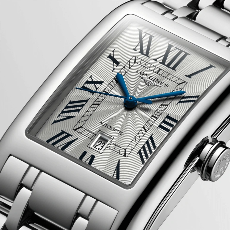 Longines,Elegant 47x28.20mm,47x28.20mm,Stainless Steel,Silver,Automatic,45hours,In-house Caliber,L5,L5.767.4.71.6